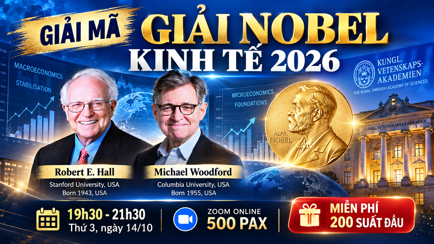 Phân tích Giải Nobel Kinh Tế 2026